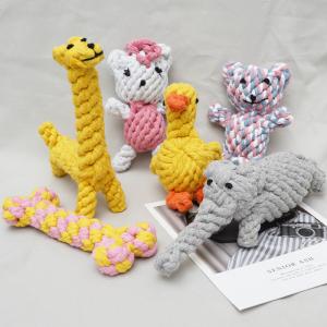 Braided knot chew-resistant teeth-grinding handmade toy